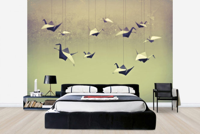 PHOTOWALL / Origami Birds (e24410)