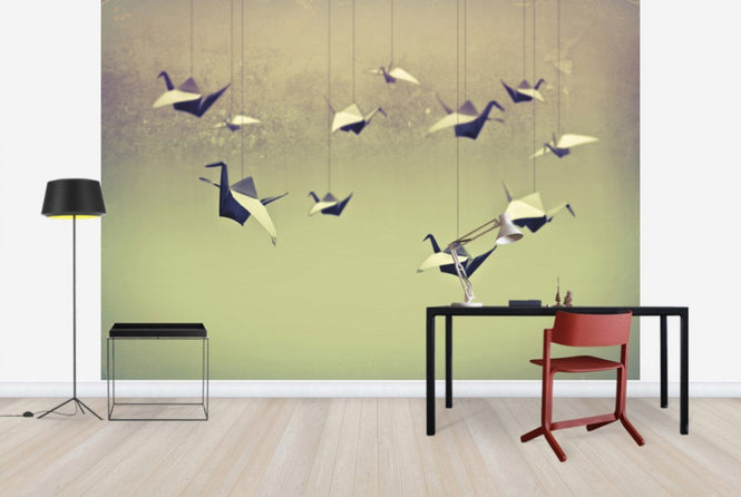 PHOTOWALL / Origami Birds (e24410)