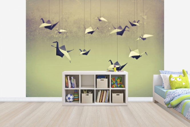 PHOTOWALL / Origami Birds (e24410)