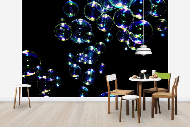 PHOTOWALL / Glistening Bubbles (e24419)