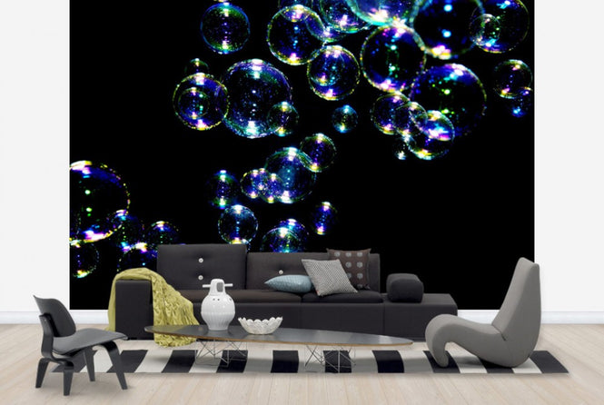 PHOTOWALL / Glistening Bubbles (e24419)
