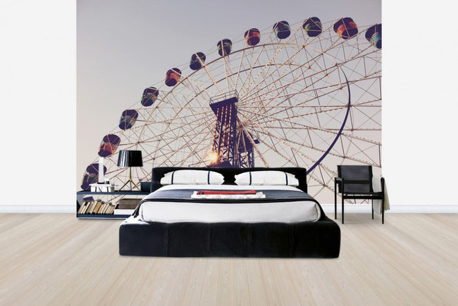 PHOTOWALL / Big Wheel in the Evening Sun (e24426)