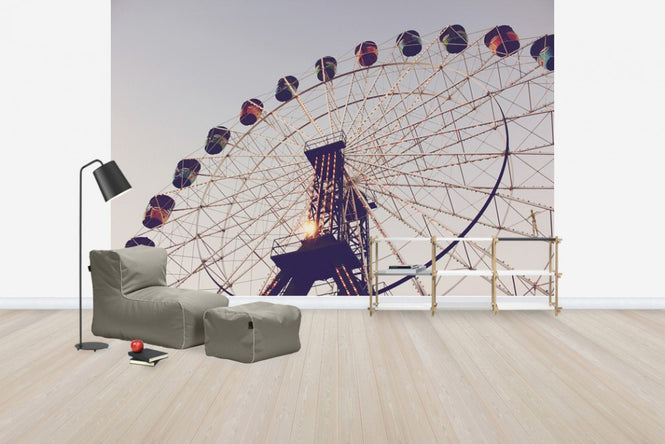 PHOTOWALL / Big Wheel in the Evening Sun (e24426)