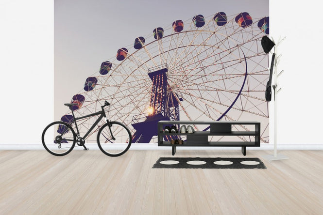 PHOTOWALL / Big Wheel in the Evening Sun (e24426)