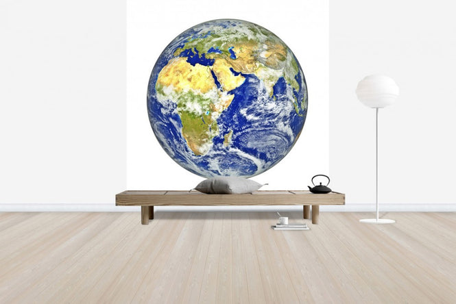 PHOTOWALL / Earth with African and Asian Continent (e24427)