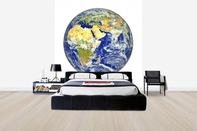 PHOTOWALL / Earth with African and Asian Continent (e24427)