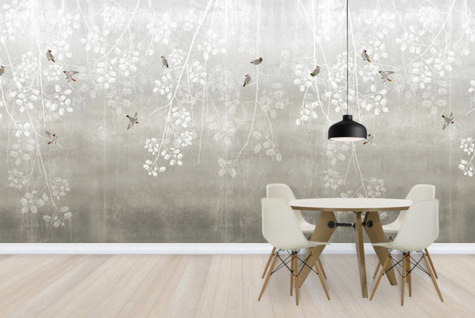 PHOTOWALL / Bohemian Birds - Beige (e24467)