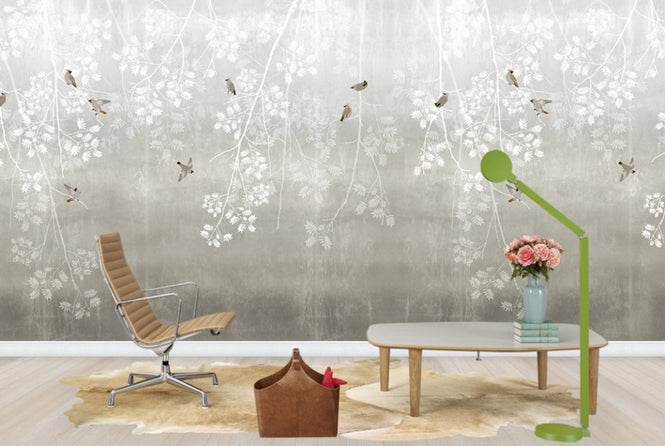 PHOTOWALL / Bohemian Birds - Beige (e24467)