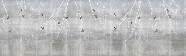 PHOTOWALL / Bohemian Birds - Pale Blue (e24468)