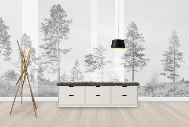 PHOTOWALL / Panorama - Grey (e24480)