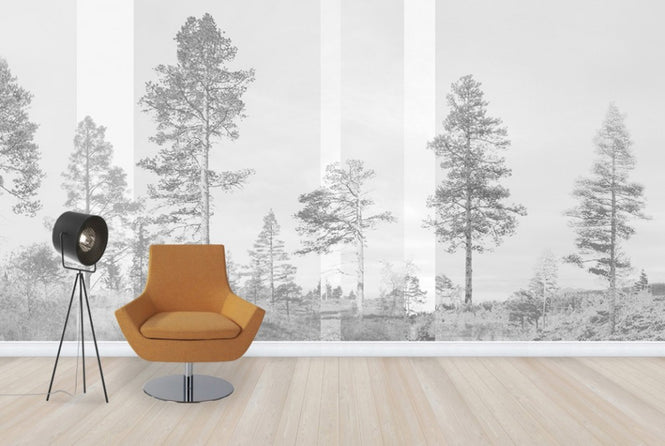 PHOTOWALL / Panorama - Grey (e24480)