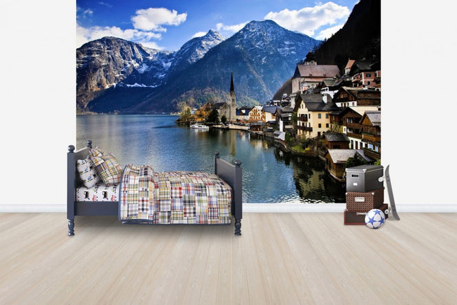 PHOTOWALL / Small Austrian Mountain Village (e24488)