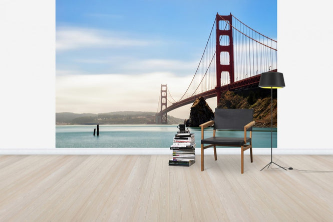 PHOTOWALL / Longtime Exposure of the Golden Gate Bridge (e24497)