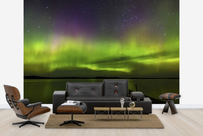 PHOTOWALL / Aurora Borealis over Burntside Lake (e24579)
