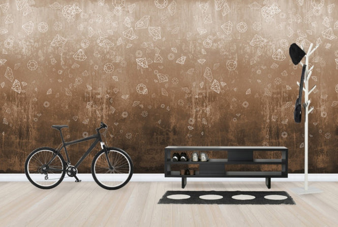 PHOTOWALL / Lost Diamonds - Copper (e24658)