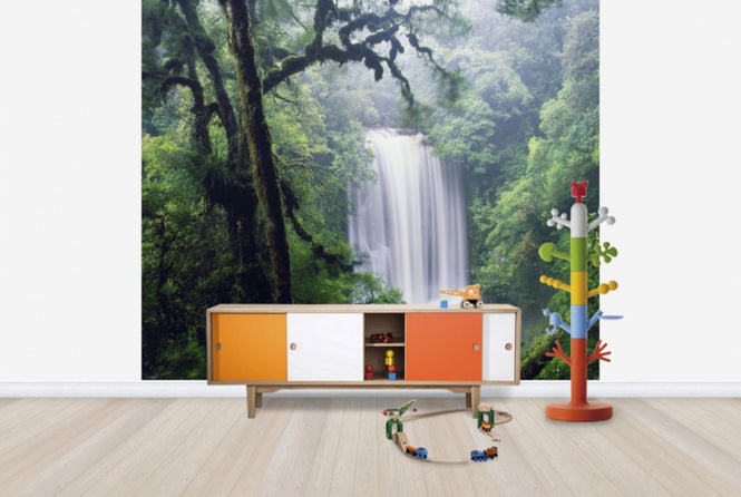 PHOTOWALL / Waterfall in the Rain (e24693)