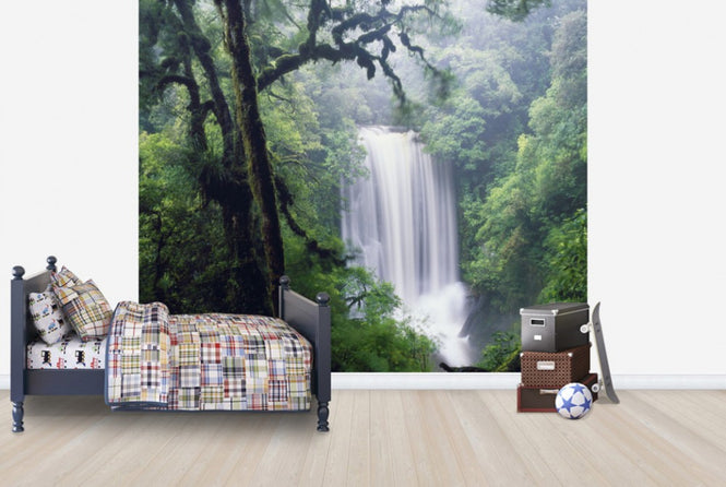 PHOTOWALL / Waterfall in the Rain (e24693)