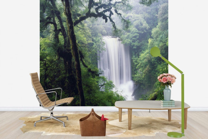 PHOTOWALL / Waterfall in the Rain (e24693)