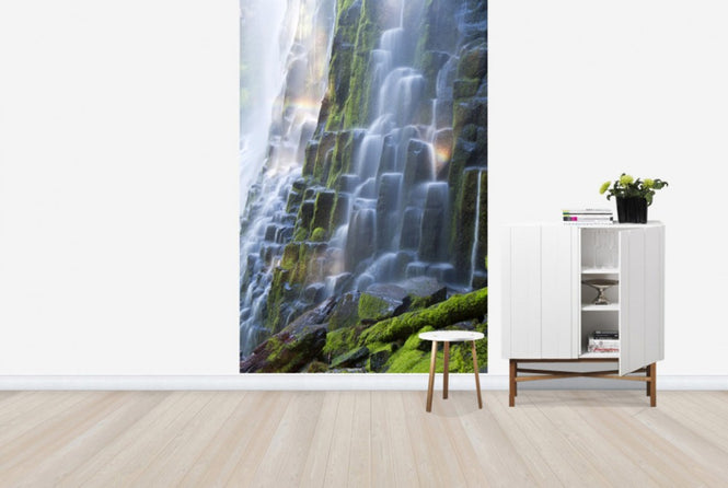 PHOTOWALL / Proxy Falls with Rainbow (e24701)