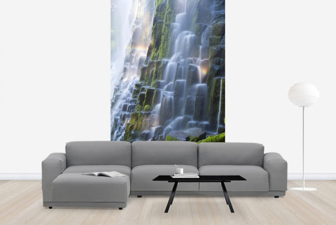 PHOTOWALL / Proxy Falls with Rainbow (e24701)