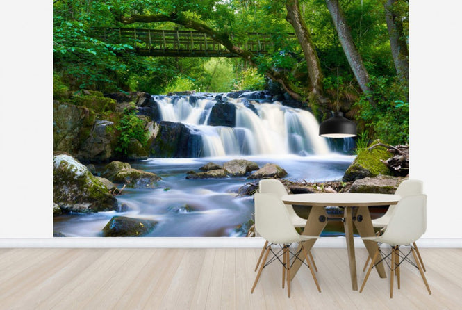 PHOTOWALL / Swedish Waterfall in Christinehof’s Ecopark (e24705)