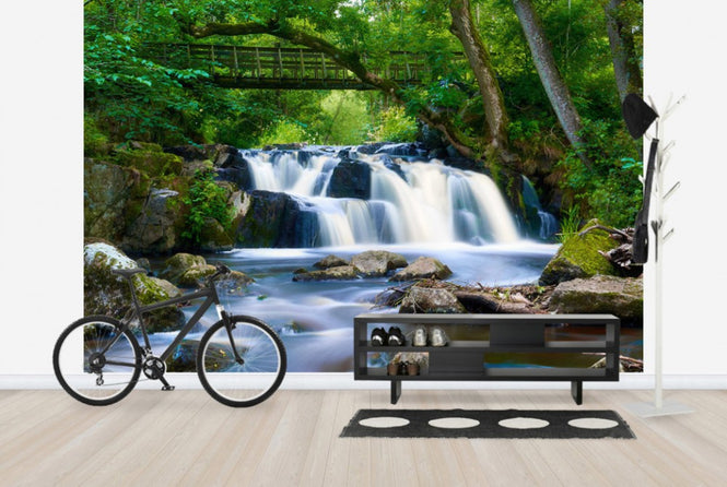 PHOTOWALL / Swedish Waterfall in Christinehof’s Ecopark (e24705)