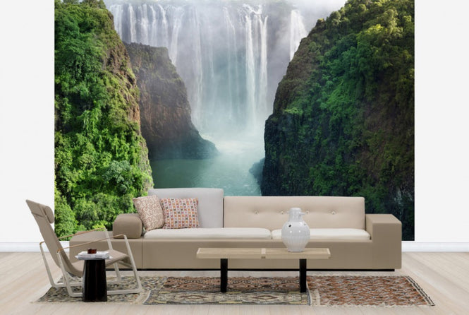 PHOTOWALL / Verdant Victoria Falls (e24711)