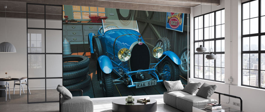 PHOTOWALL / Bugatti - Garage (e40211)