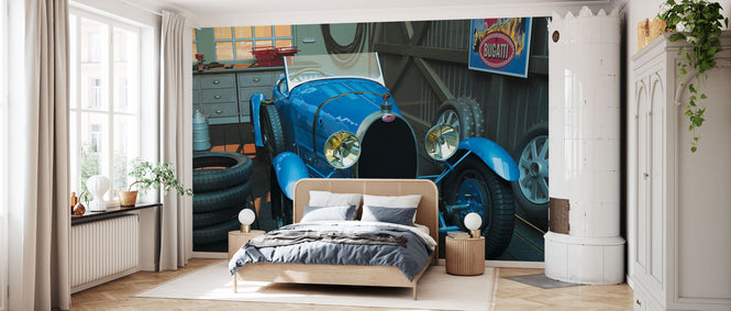 PHOTOWALL / Bugatti - Garage (e40211)