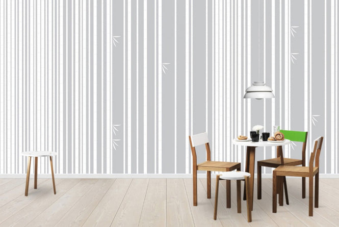 PHOTOWALL / Bambu Forest White (e40214)