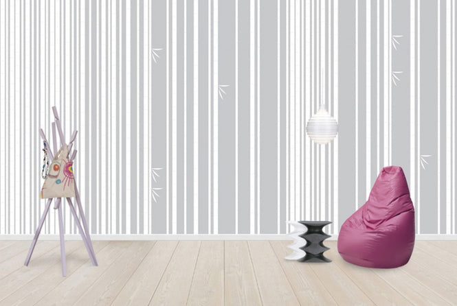PHOTOWALL / Bambu Forest White (e40214)