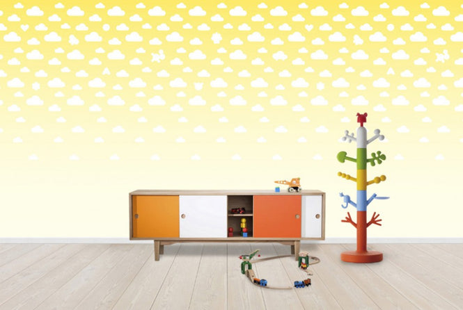PHOTOWALL / Cloudspotting Yellow (e40216)