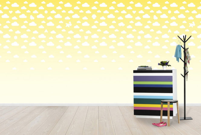 PHOTOWALL / Cloudspotting Yellow (e40216)
