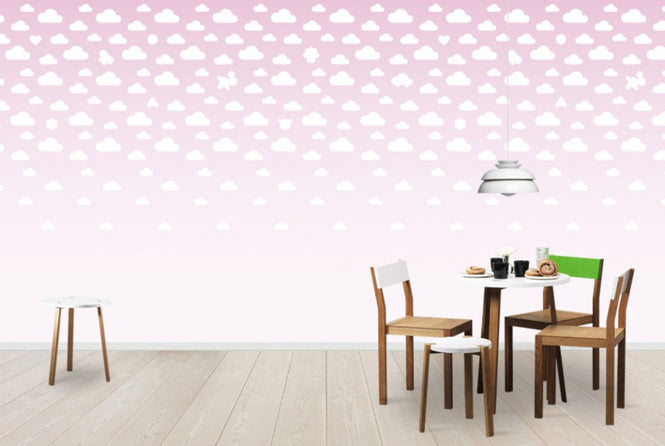 PHOTOWALL / Cloudspotting Pink (e40217)
