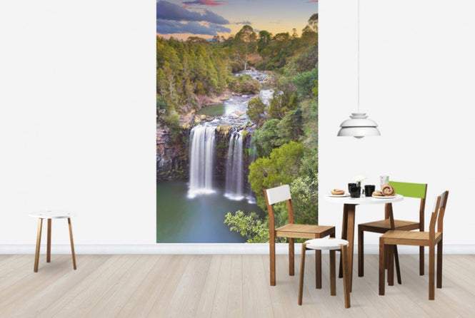 PHOTOWALL / Waterfall at Sunset (e24825)