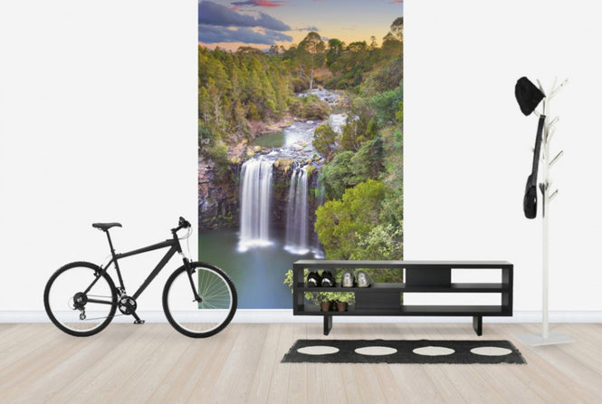 PHOTOWALL / Waterfall at Sunset (e24825)