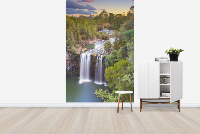 PHOTOWALL / Waterfall at Sunset (e24825)