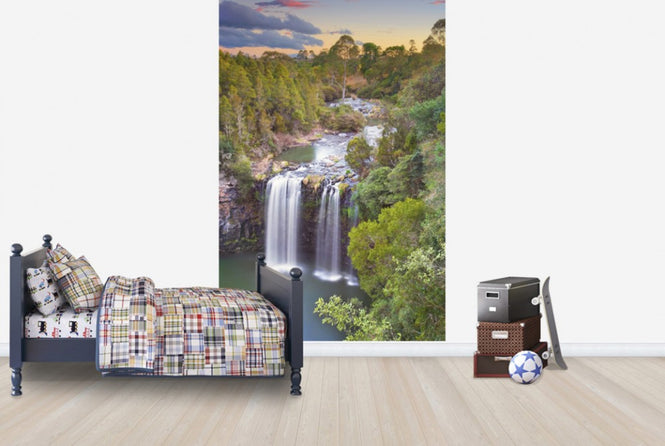 PHOTOWALL / Waterfall at Sunset (e24825)