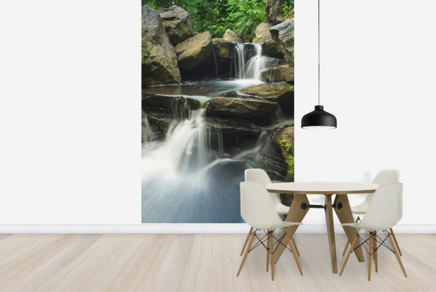 PHOTOWALL / Scenic Waterfall in Central Park (e24841)