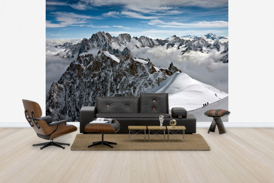 PHOTOWALL / View of overlooking Alps (e29413)