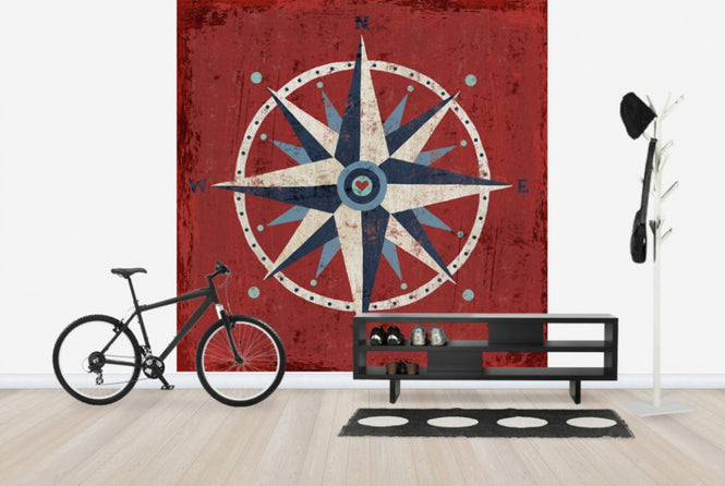 PHOTOWALL / Nautical Love Compass (e24846)