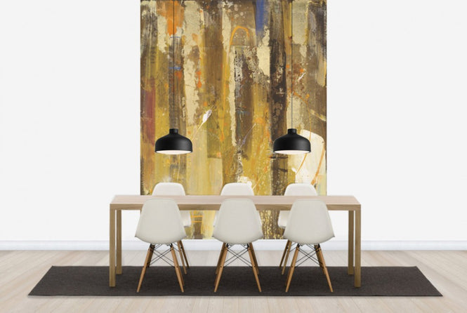 PHOTOWALL / Golden Forest Painting (e24861)