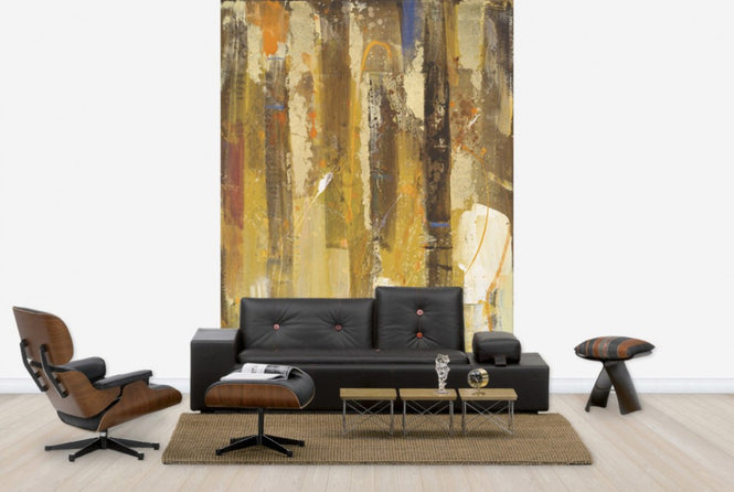 PHOTOWALL / Golden Forest Painting (e24861)