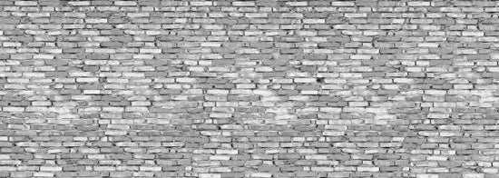 PHOTOWALL / Old Brickwall - Grey (e40235)