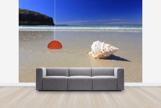 PHOTOWALL / Shell on Beach (e24919)
