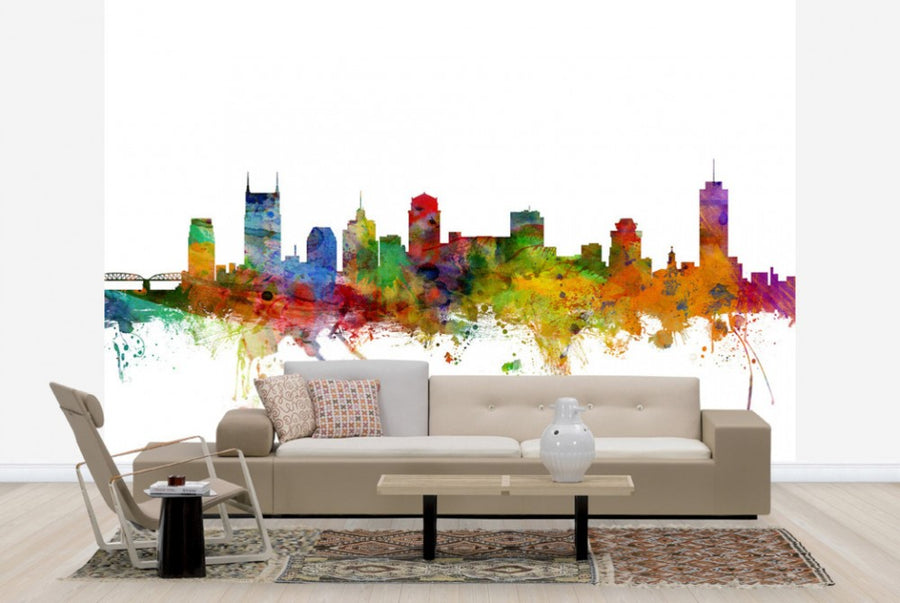 PHOTOWALL / Nashville Tennessee Skyline (e24969)