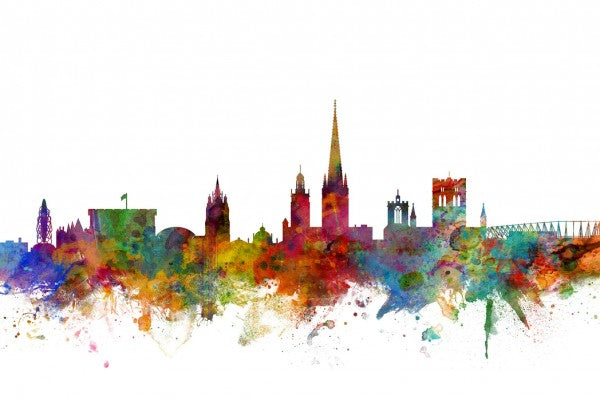 PHOTOWALL / Norwich England Skyline (e24973)