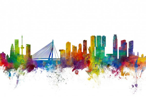 PHOTOWALL / Rotterdam Skyline (e24976)
