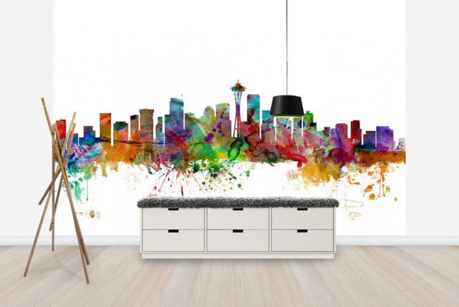 PHOTOWALL / Seattle Washington Skyline (e24979)