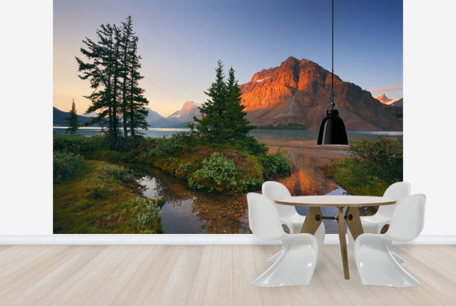 PHOTOWALL / Crowfoot Mountain Reflection (e40392)